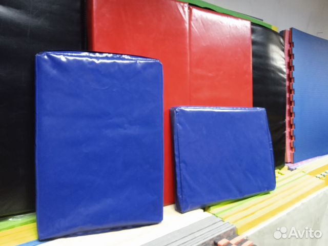 Мат гимнастический 0.5 мх 0.7 м ппэ 50 мм синий