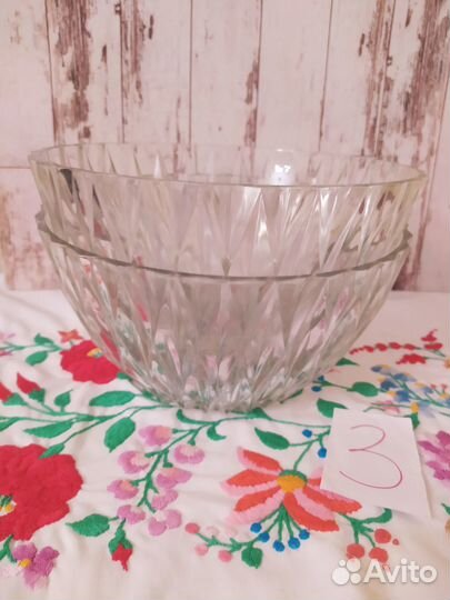 Фарфоровая и стеклянная посуда СССР