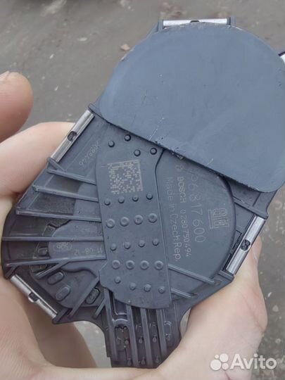 Дросельная заслонка chevrolet cruze 1.6