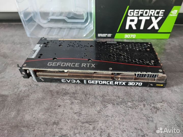 Видеокарта evga RTX 3070 XC3 ultra