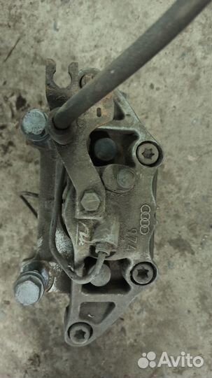 Суппорта, колодки перед 320 мм audi a4 b7