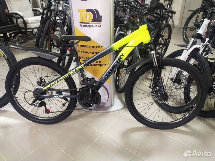 Новый горный велосипед 24