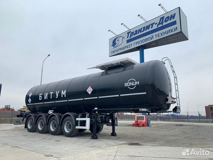 Полуприцеп битумовоз Bonum 31 куб.м, 2023