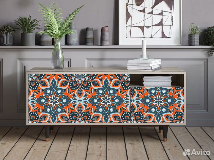 Тв-тумба T7 - Сатин - Fire Beetle