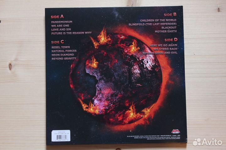 Виниловые пластинки Scorpions Acoustica 2lp