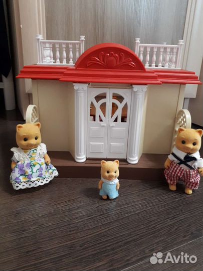 Sylvanian Families семья кошек