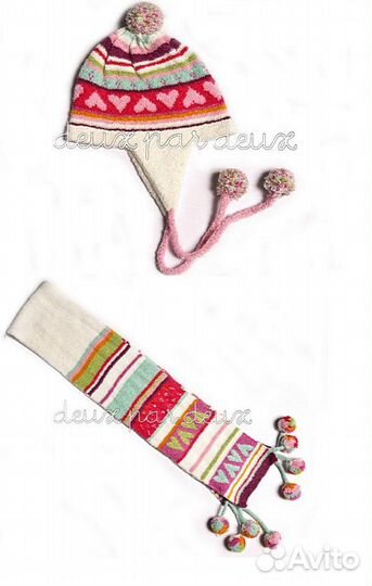 Шапки и шарфы осень и зиму на 2 3 4 5 6 7 лет