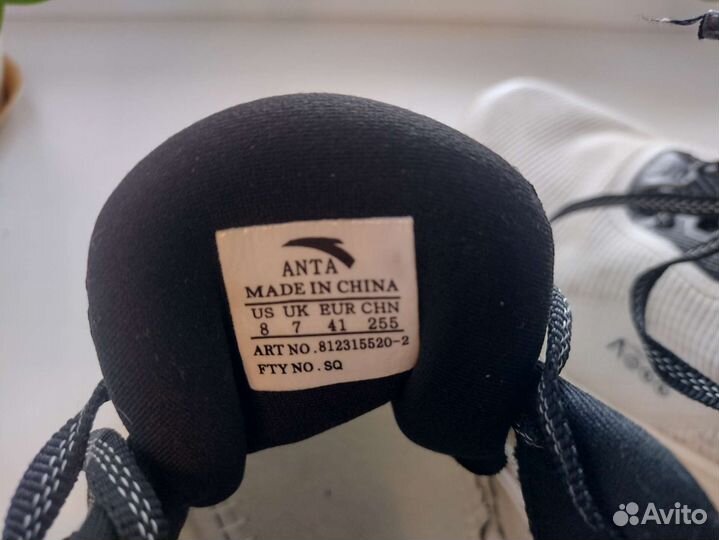 Кроссовки для бега anta A-shock