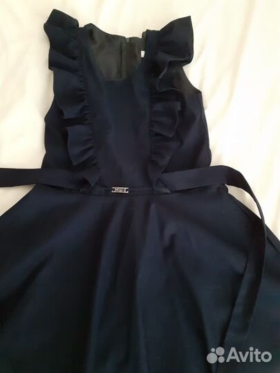 Школьная форма сарафан и гипюровое платье