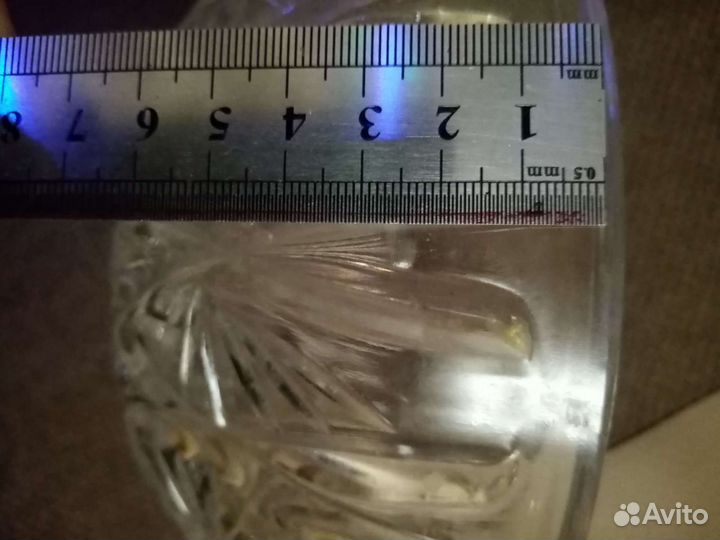 Ваза для фруктов хрусталь СССР