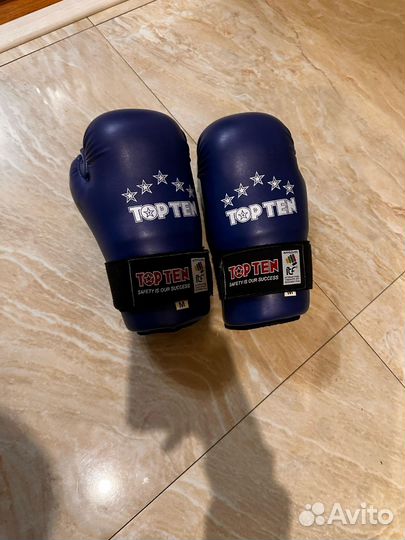 Перчатки для тхэквондо почти новые
