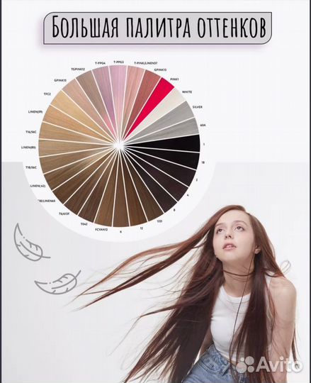 Наращивание био и натуральных волос