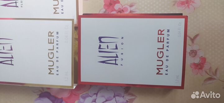 Набор пробников косметики alien mugler 3 шт