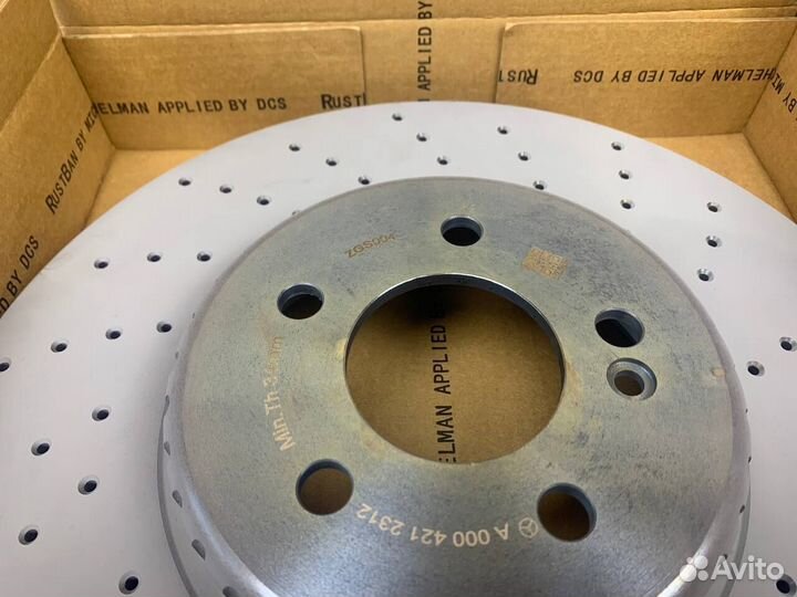 Тормозной диск передний Mercedes-Benz E class, C c