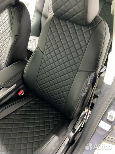 Автопилот чехлы Renault Logan ромб