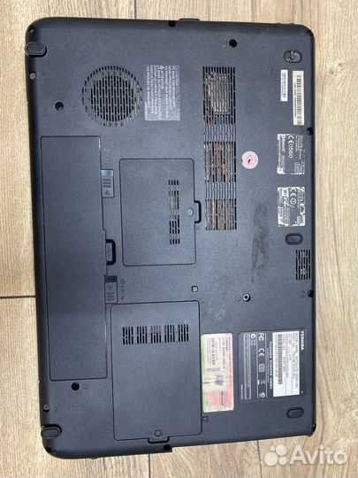 Ноутбук toshiba satellite l500d-16q