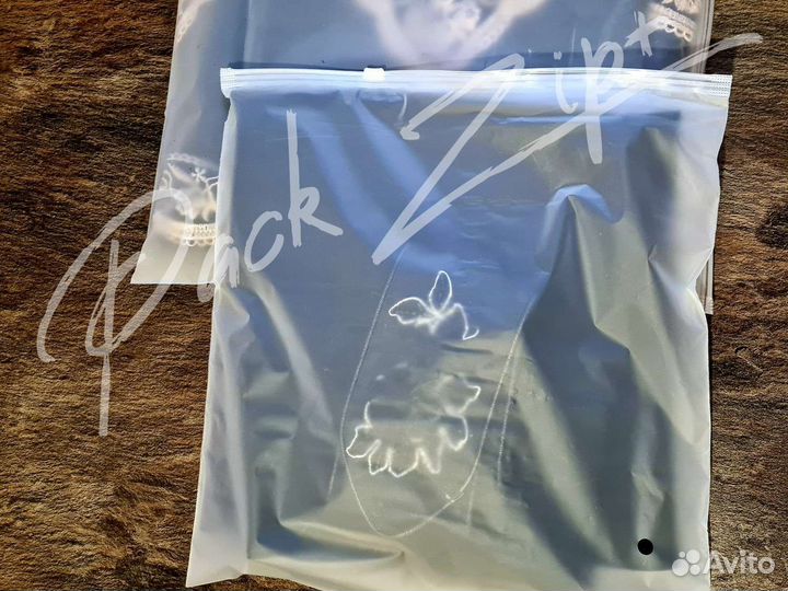 Матовый пакет зип лок с бегунком 30/30