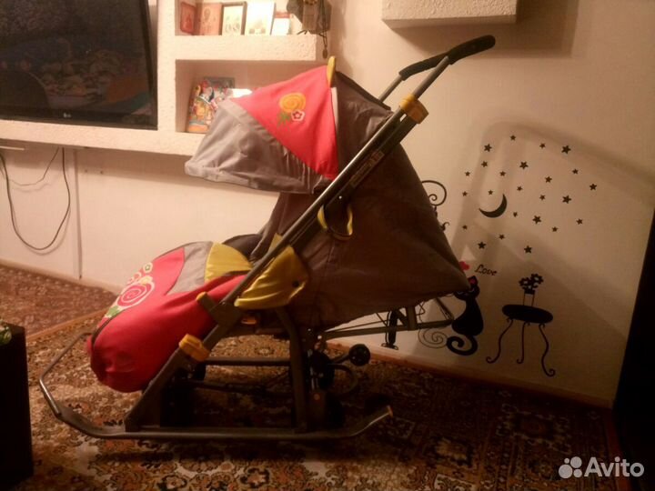 Коляска санки Ника 7