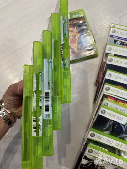 Коробки Боксы для дисков Xbox 360 бу