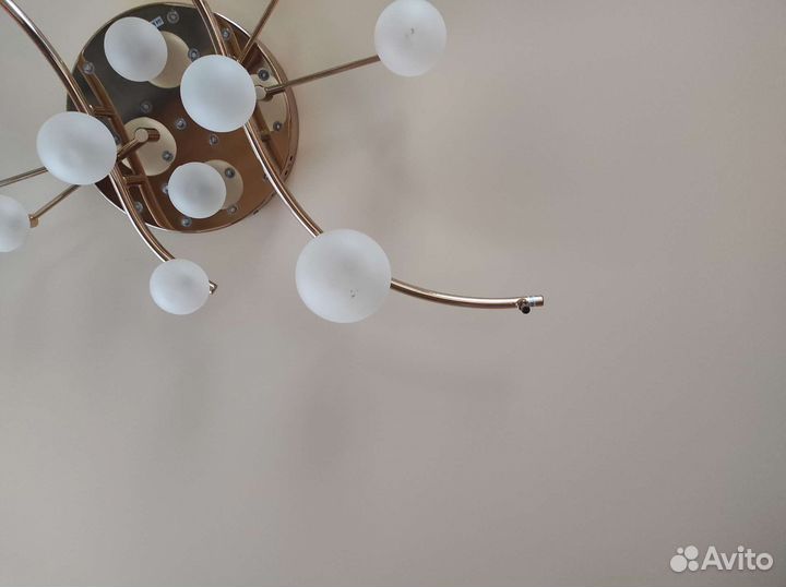 Люстра потолочная светодиодная с пультом