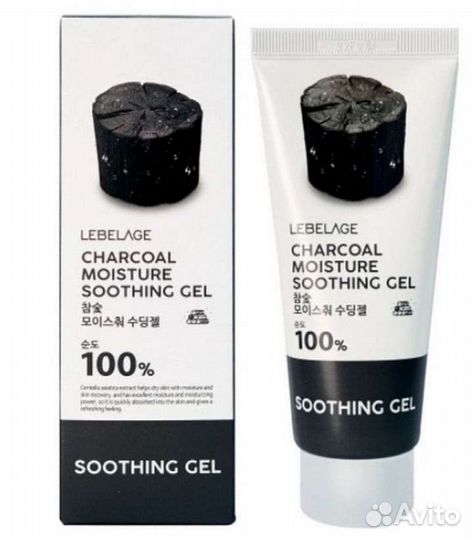 Корея Lebelage Гель с экстрактом древесного угля