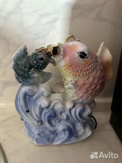 Лампа ночник светильник рыба