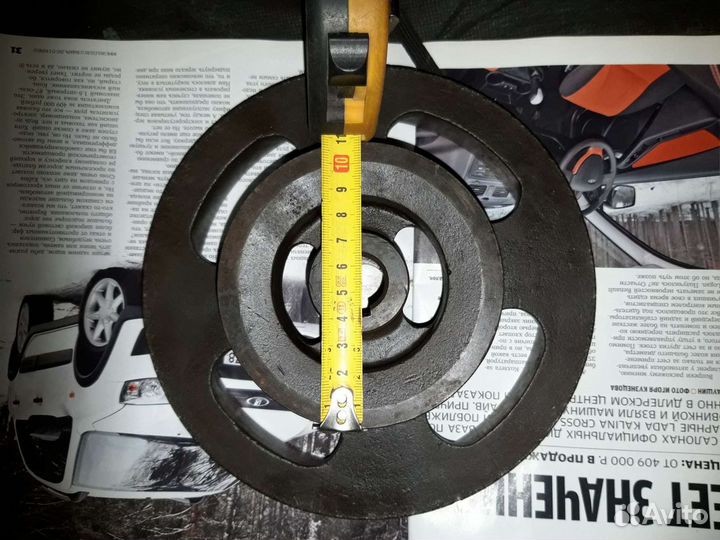 Шкив 2-х ручейный