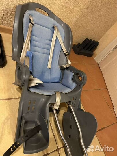 Детское велокресло на багажник