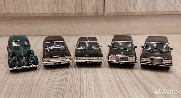 Коллеция правительственных зилов 1/43