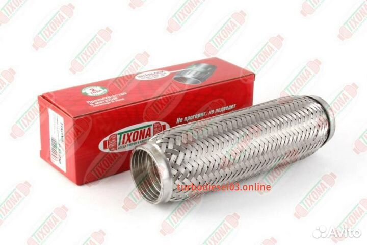 Труба гофрированная (сталь 304 с внутренним металлорукавом) 55/250 P55250 P55250 tixona