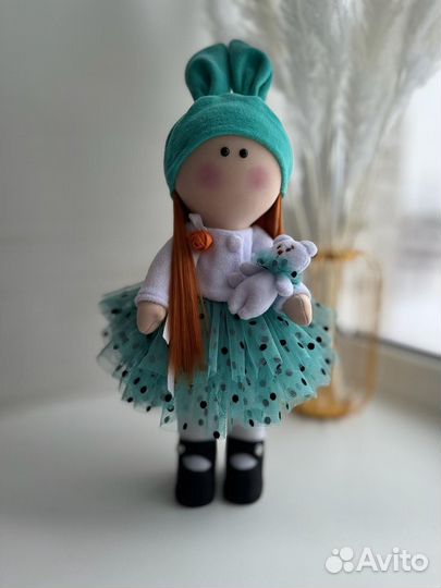 Текстильная интерьерная кукла
