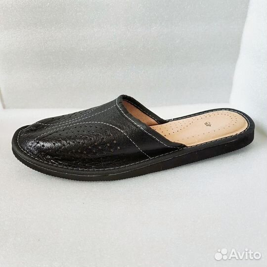 Рр 43 Тапочки домашние Кожаные