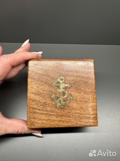 Компас морской состареный