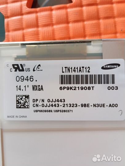 Матрица ноутбука Dell Latitude E6400 LTN141AT12