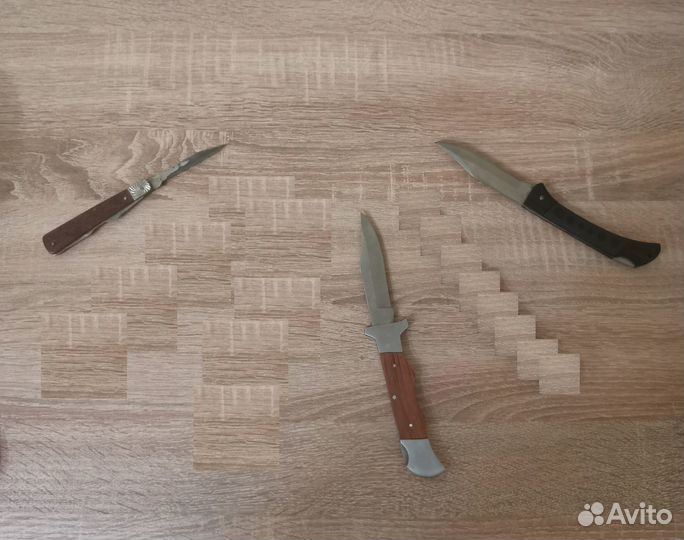 Старые складные перочиные ножи, СССР, и из 90-х