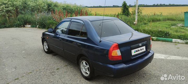 Hyundai Accent 1.5 МТ, 2007, 280 000 км