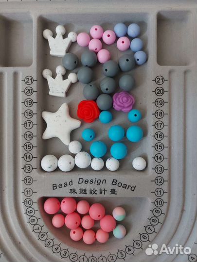 Силиконовые бусины