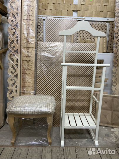 Вешалка напольная костюмная, бук