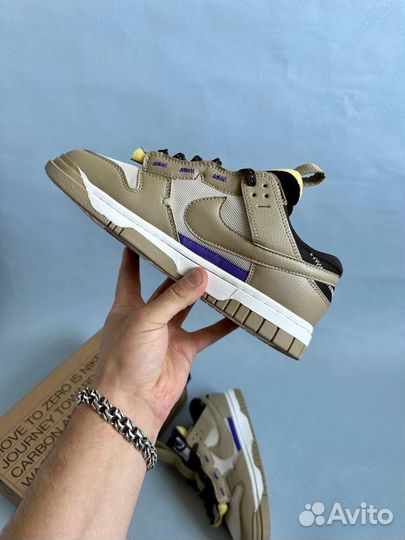 Кроссовки Nike Air Dunk Jumbo mushroom