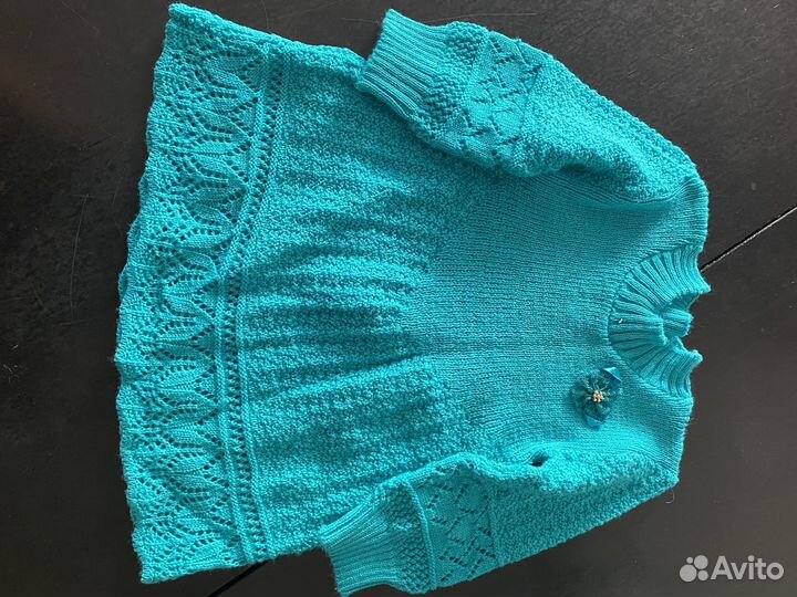 Вязаные платья на девочку