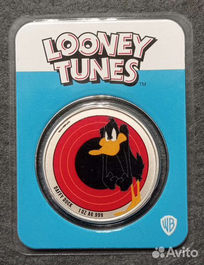 Монеты Самоа 2022 Луни Тьюнс Серебро