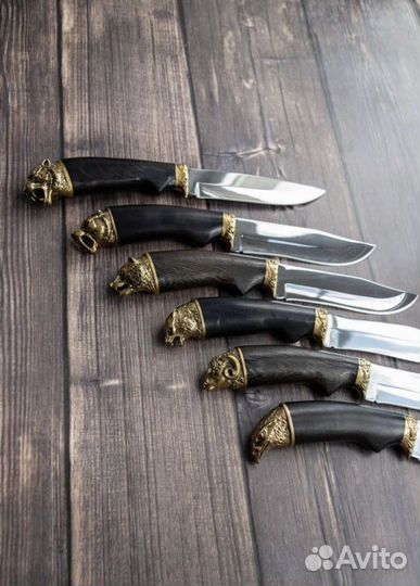 Нож охотничий кованый
