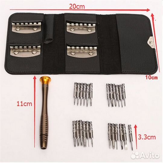 Набор отверток для ремонта мобильных телефонов 25