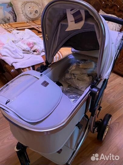 Коляска 3 в 1 с автолюлькой бу