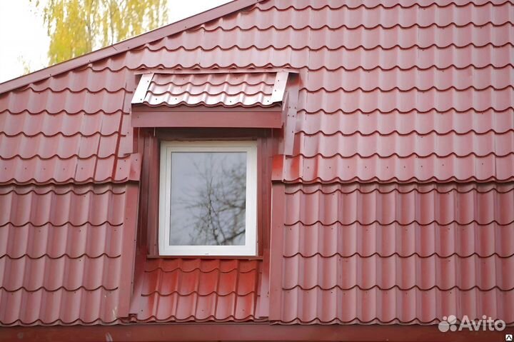 Металлочерепица классик 0,5 Satin RAL 0,5 PE