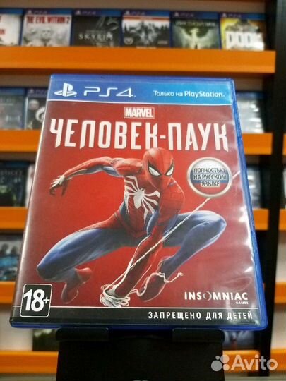 Marvel Человек-паук PS4