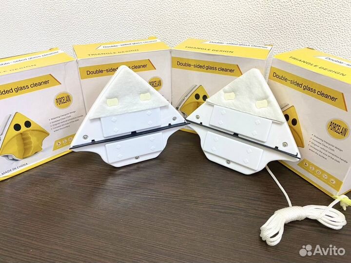 Магнитная щетка для мытья окон