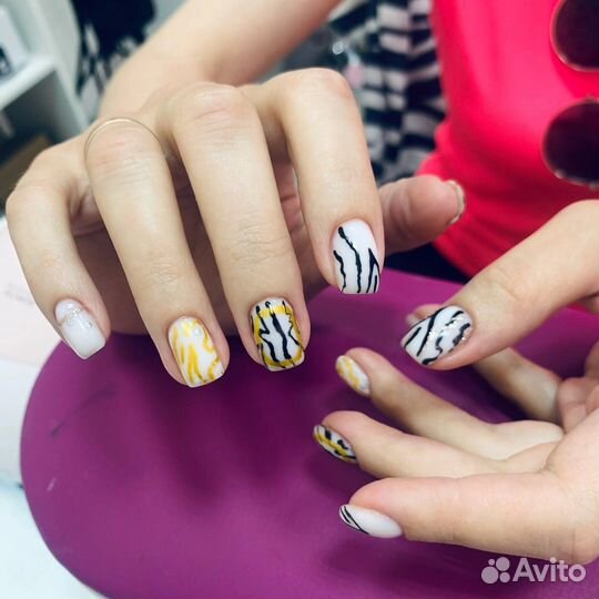 Аппаратный маникюр + покрытие