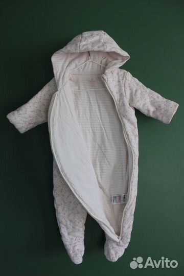 Комбинезон теплый хб 68-74 (6-9 мес)