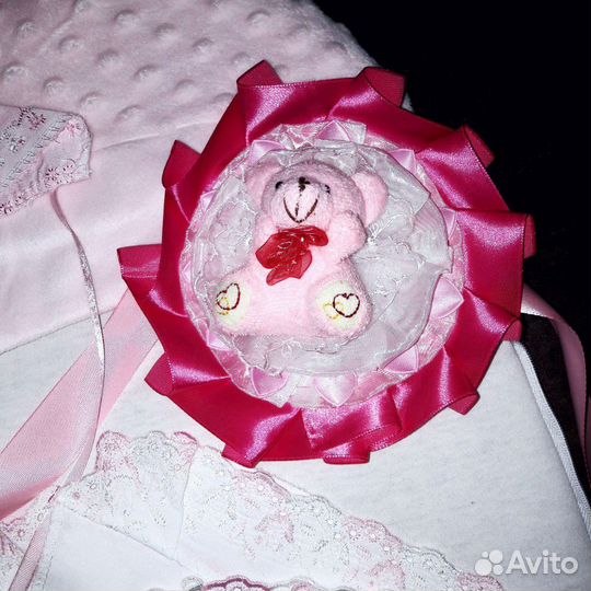 Новый конверт на выписку для девочки